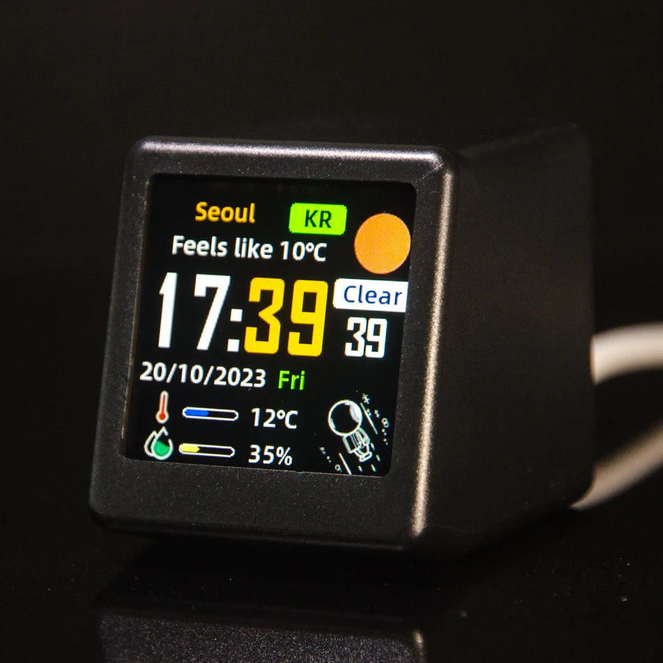 SmartDesk clock