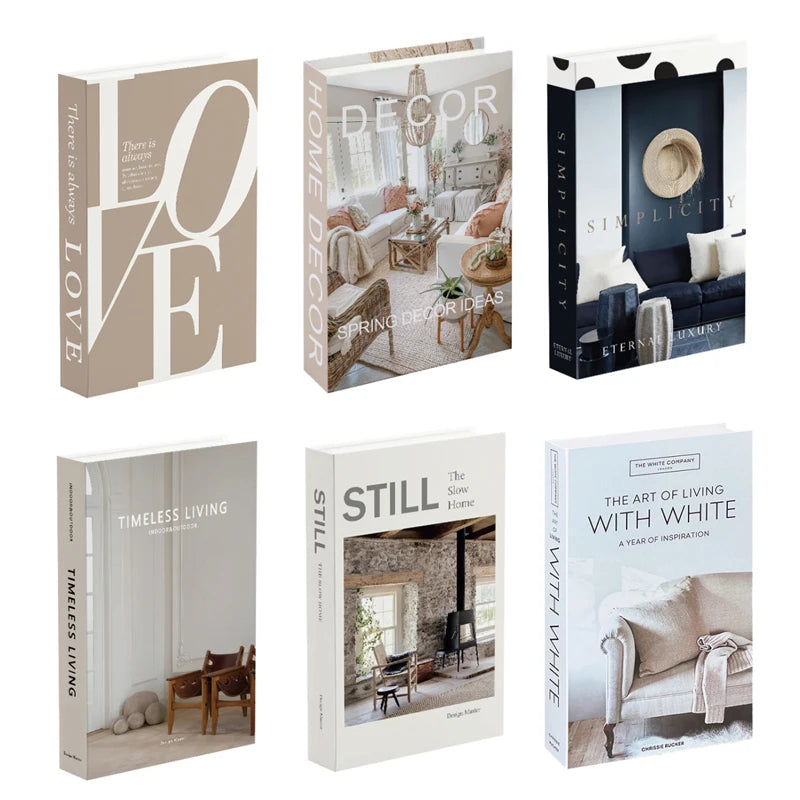 Luxury Shelf Book Decor