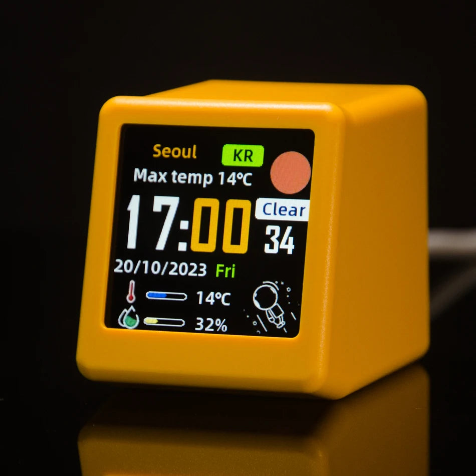 SmartDesk clock