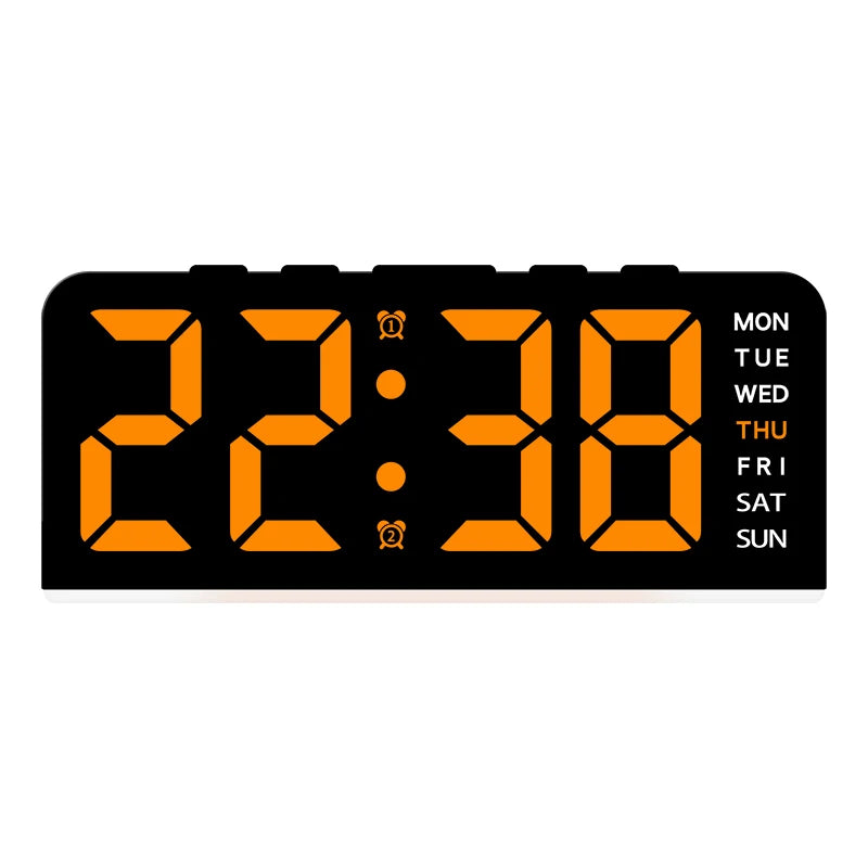 Dual Alarm LED Clock